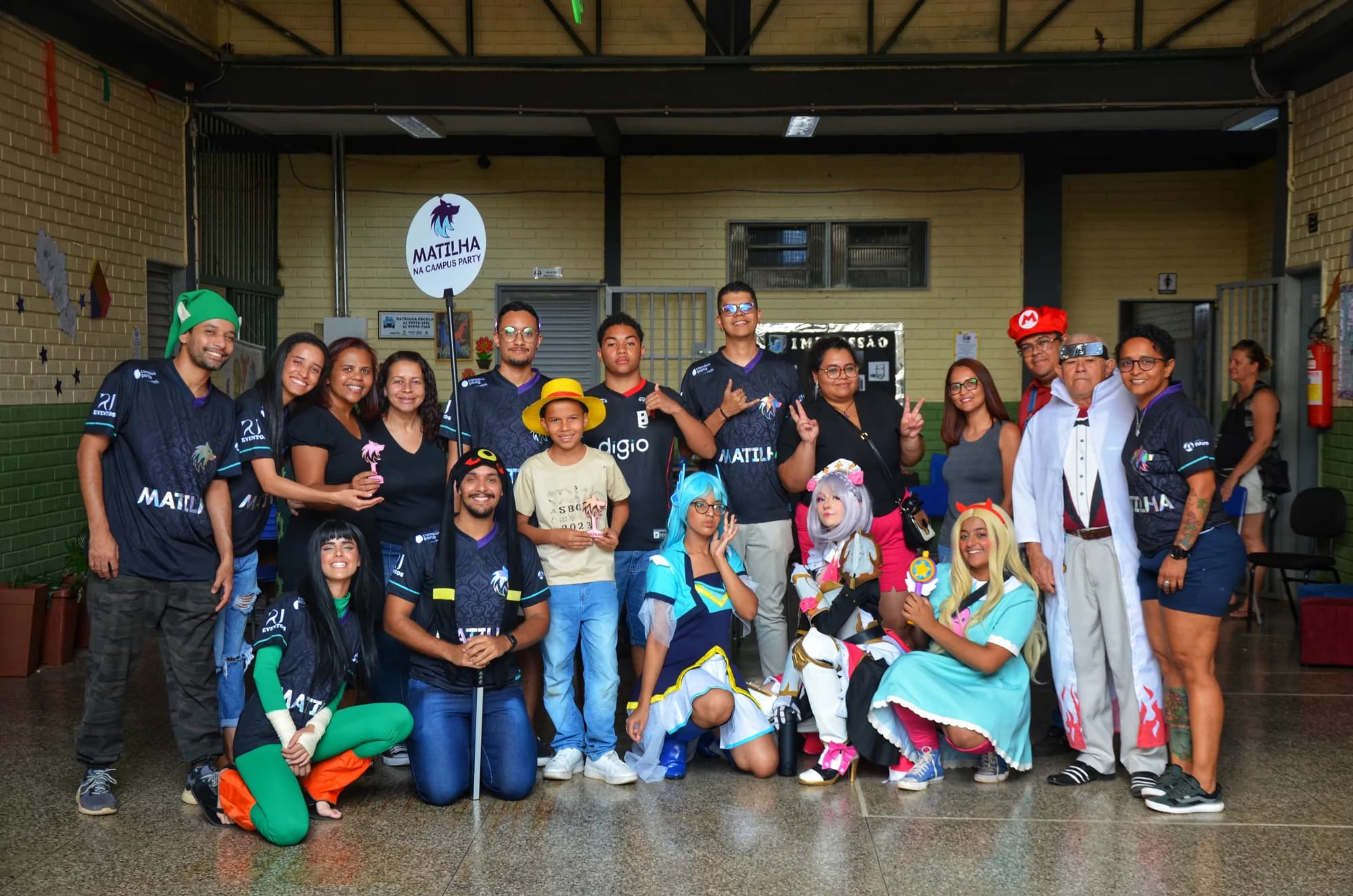 Equipe e comunidade do projeto Matilha